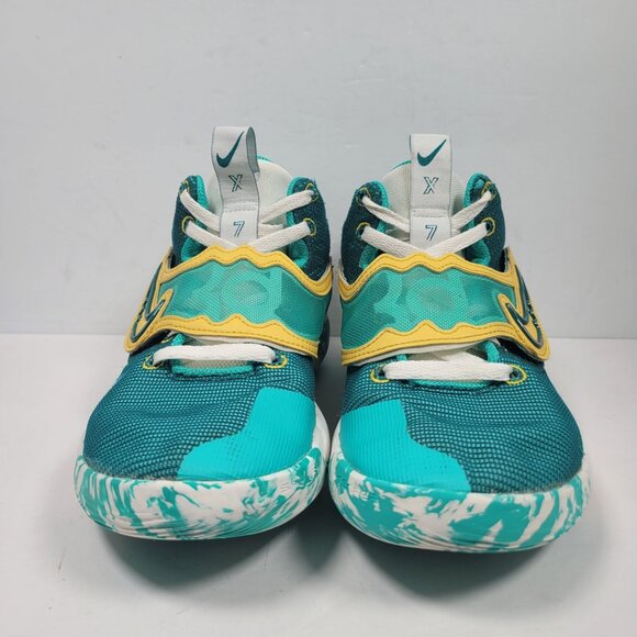 Nike KD Trey 5 X Men's Clear Jade Blue Sneakers DD9538-300 US Size 7.5 - Picture 3 of 8
